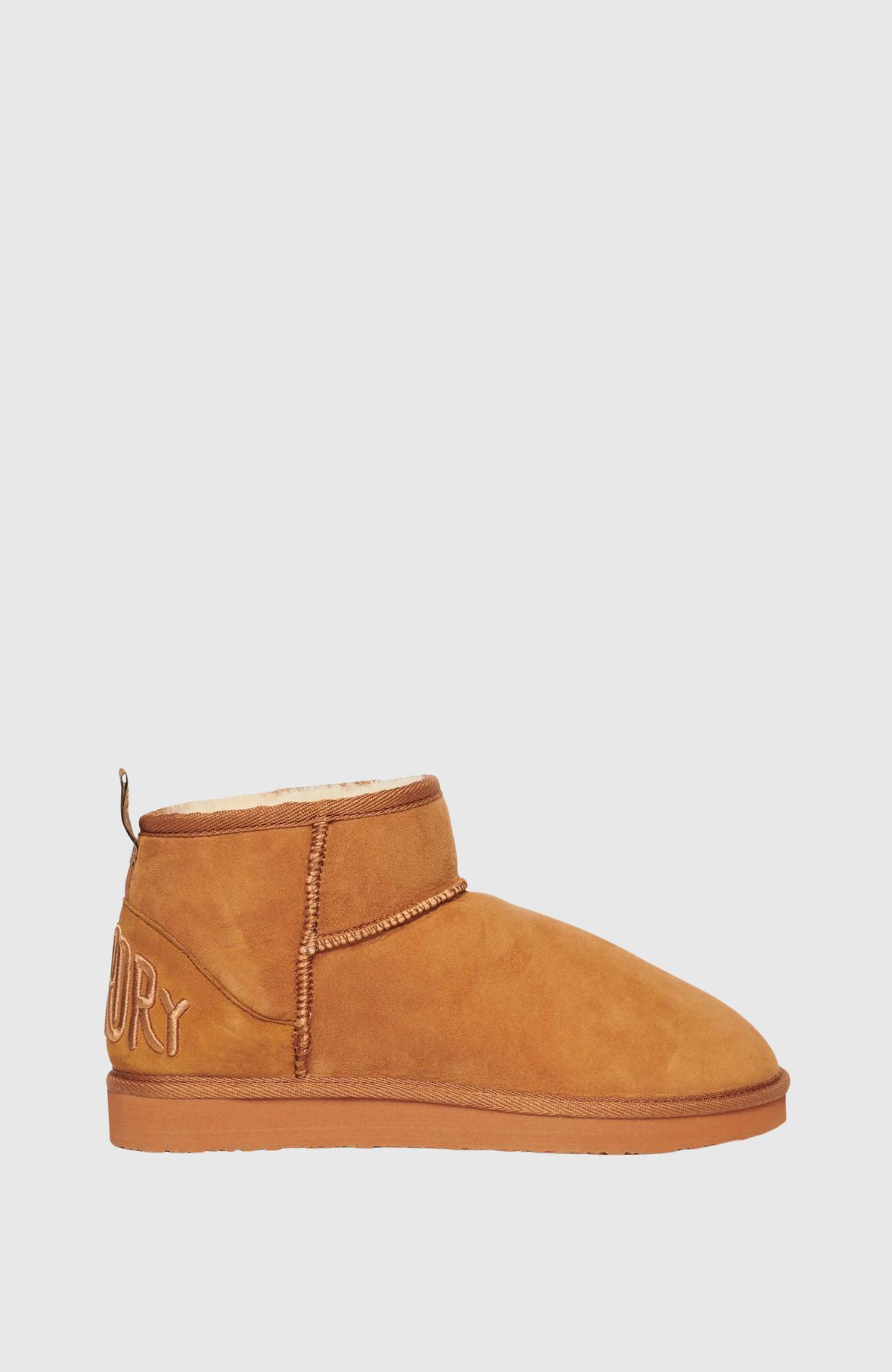 Suede Sherpa Mini Boot