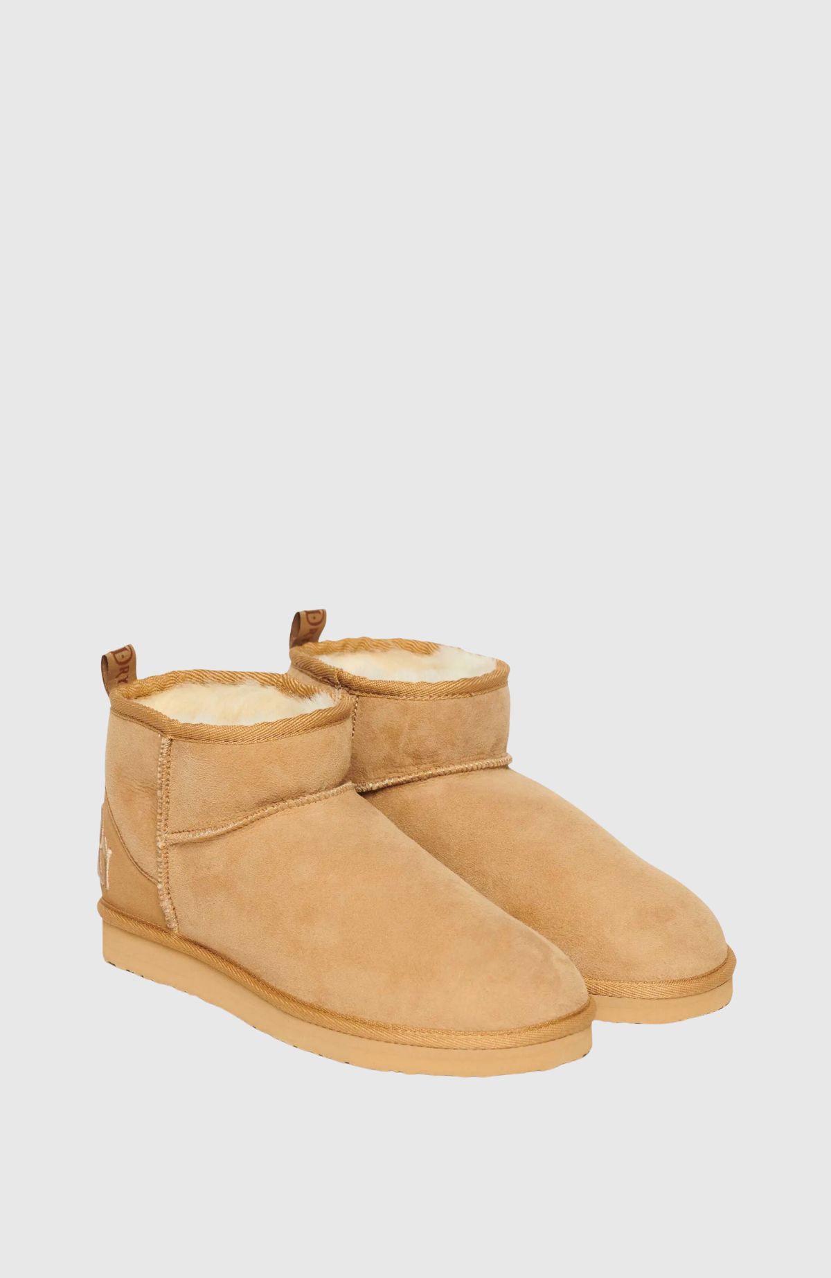 Suede Sherpa Mini Boot