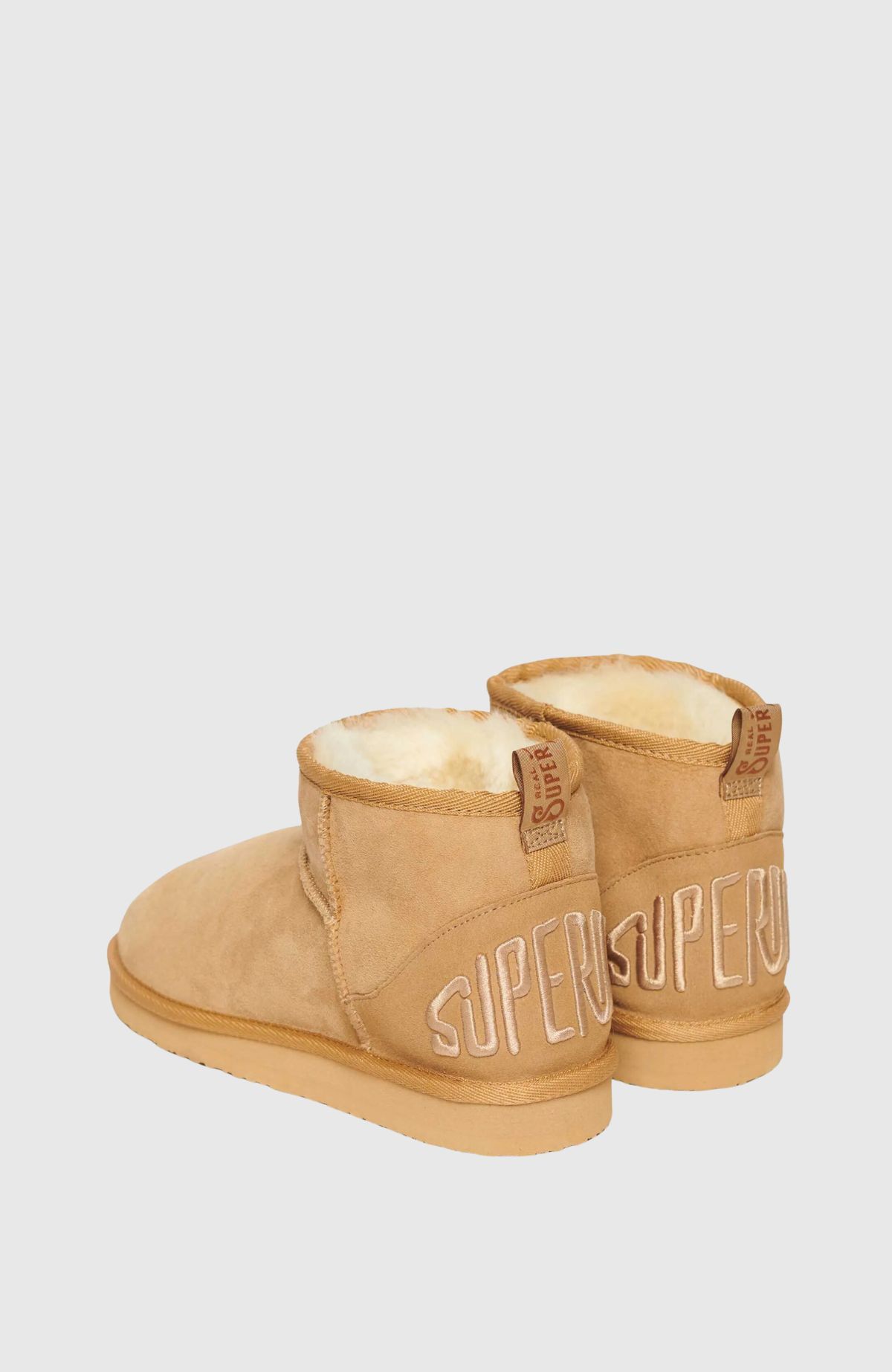 Suede Sherpa Mini Boot