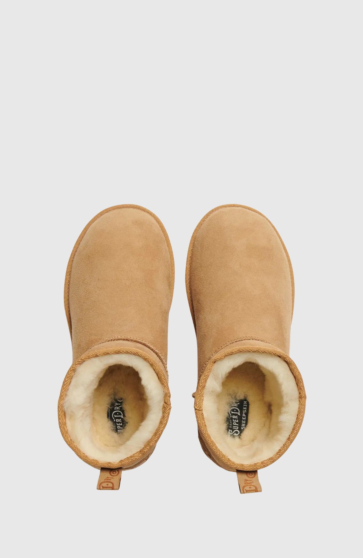 Suede Sherpa Mini Boot