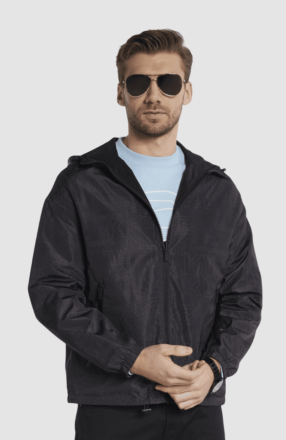 Hooded Blouson Rev