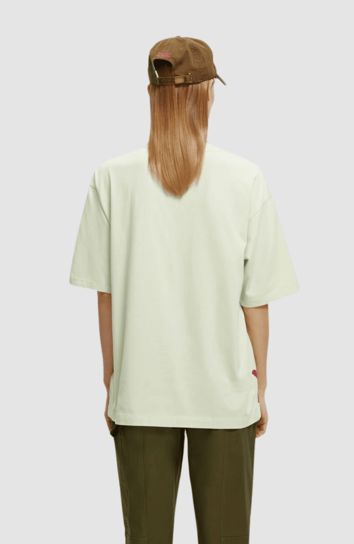 Printed oversized-fit T-shirt in Organic Cotton