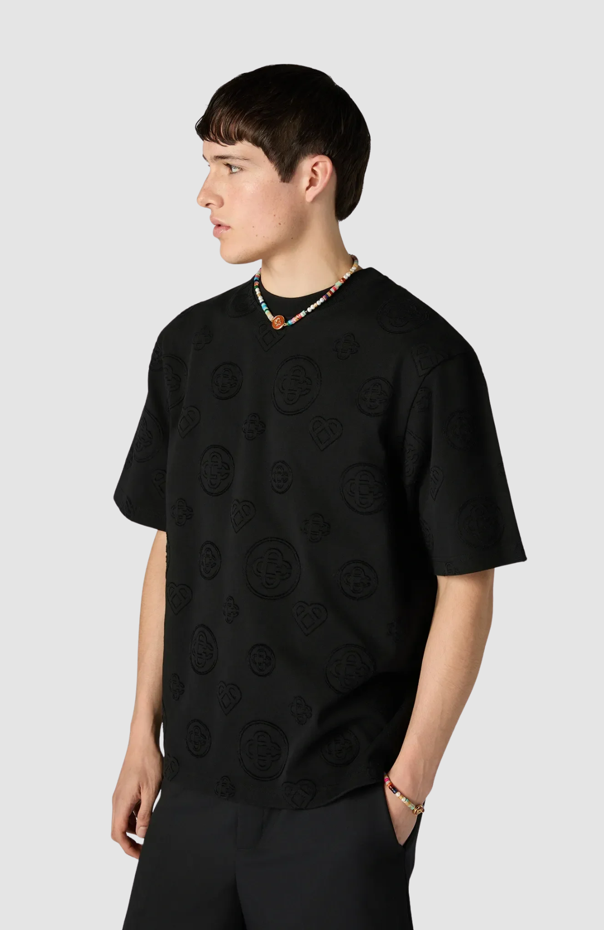 Applique Monogram Oversized T-Shirt