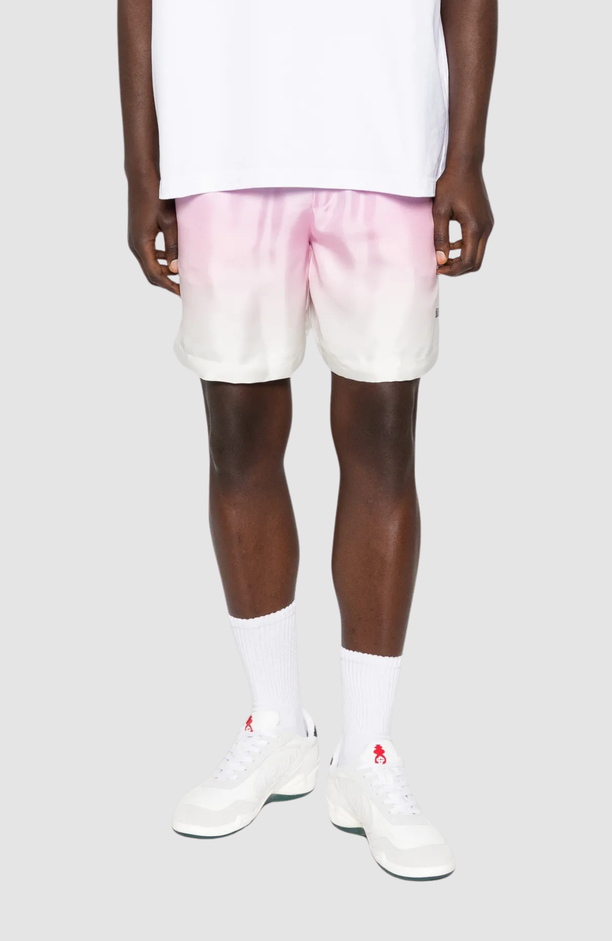Volcano Gradient Silk Shorts