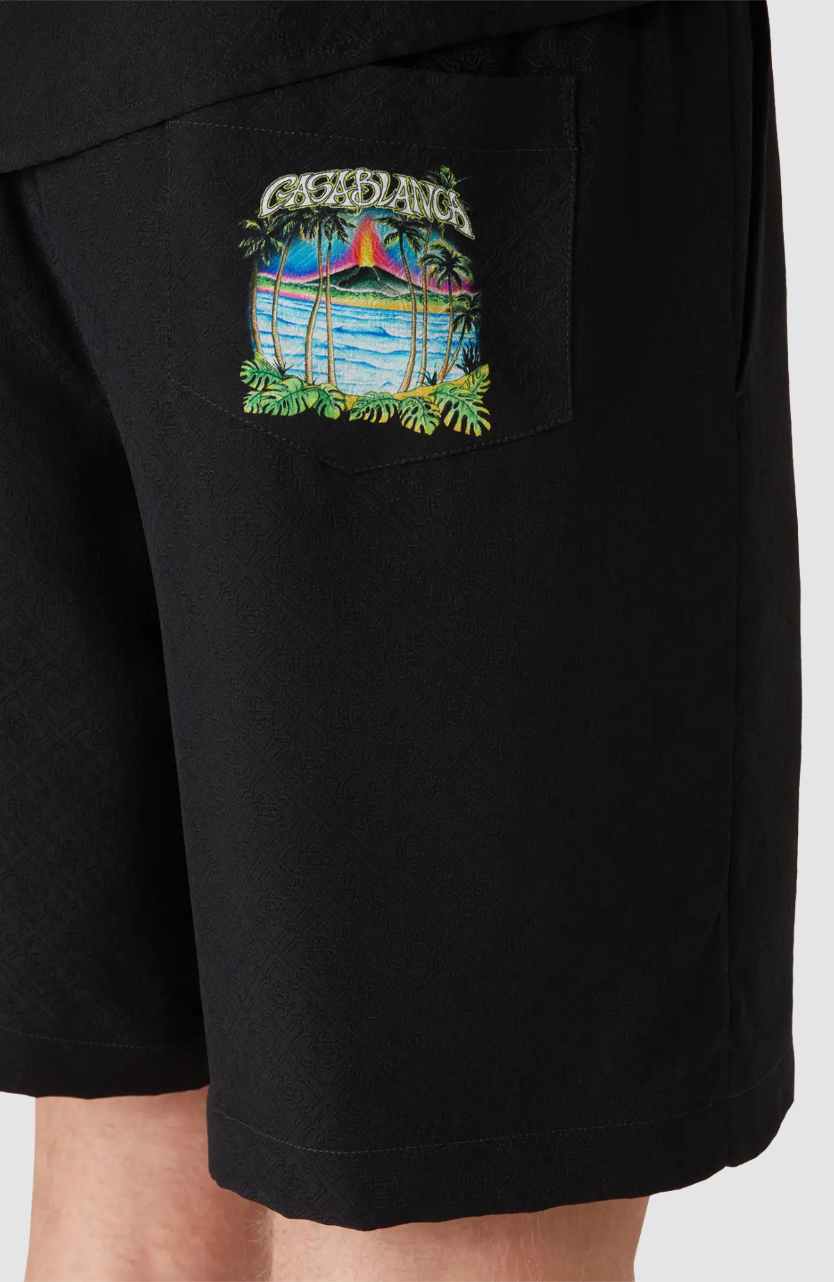 Volcano Silk Shorts