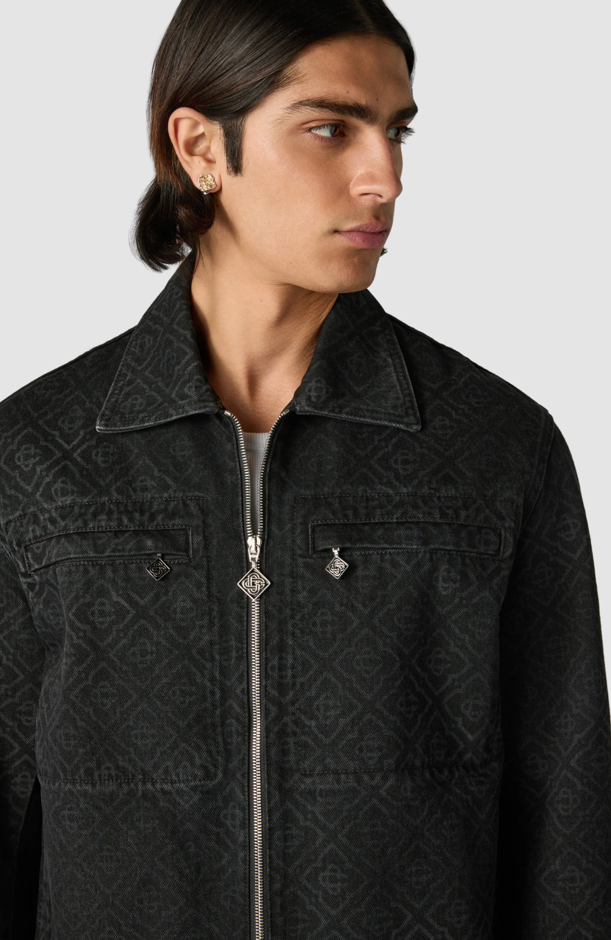 Black Monogram Jacket