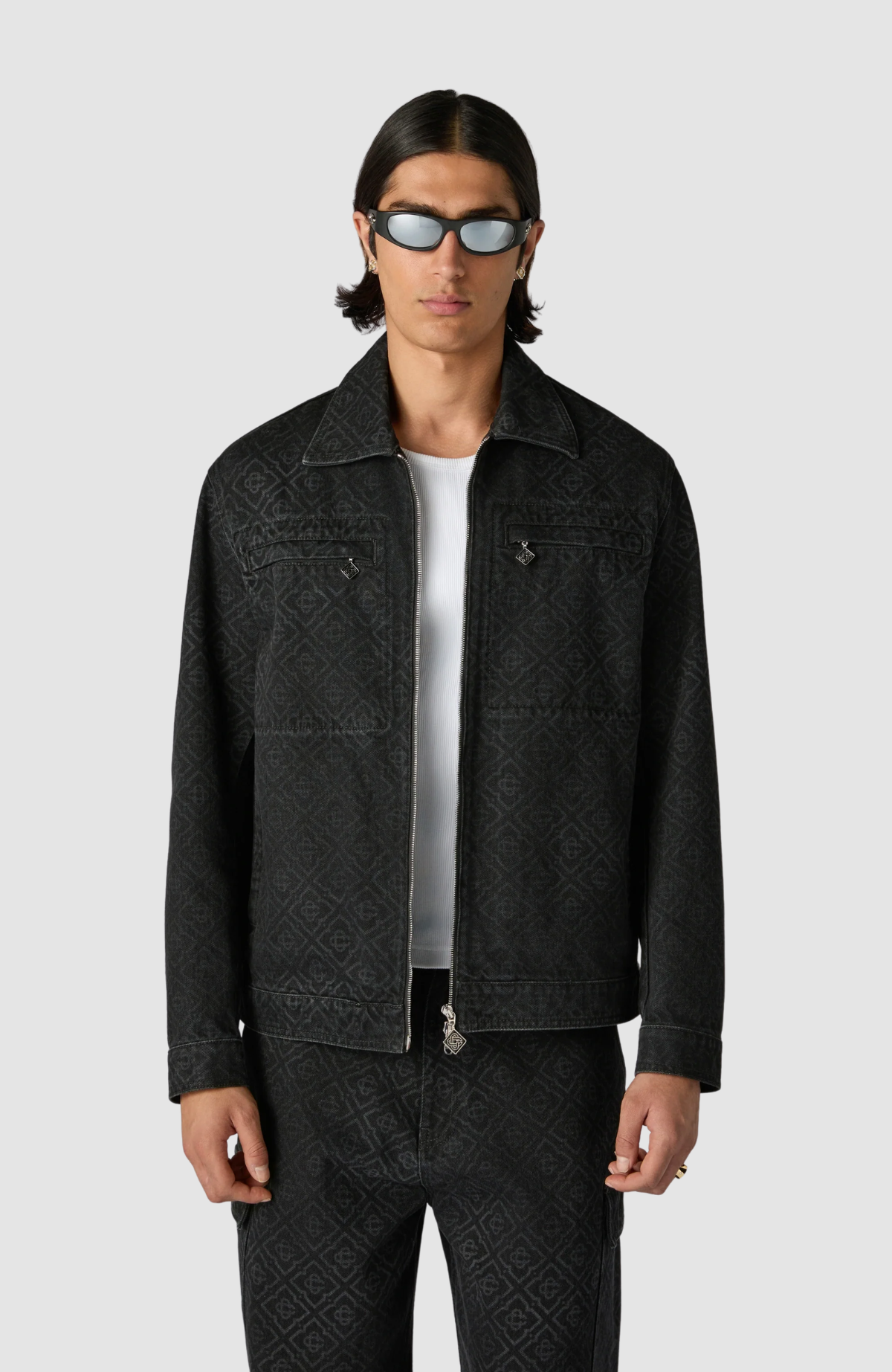Black Monogram Jacket