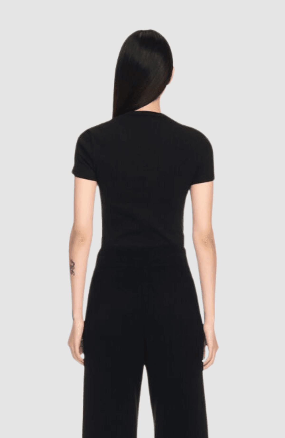 Off Stamp Rib Basic Tee