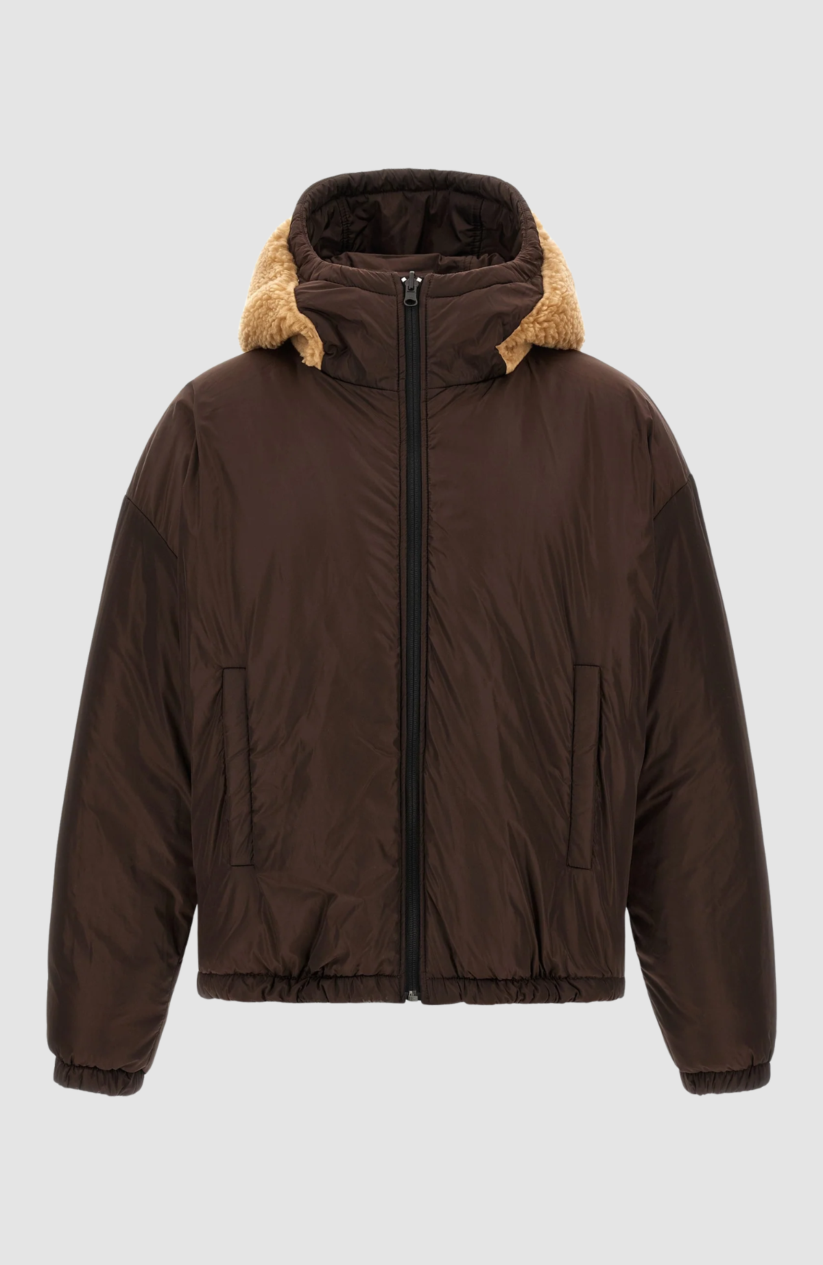 Reversible Hooded Teddy Jacket