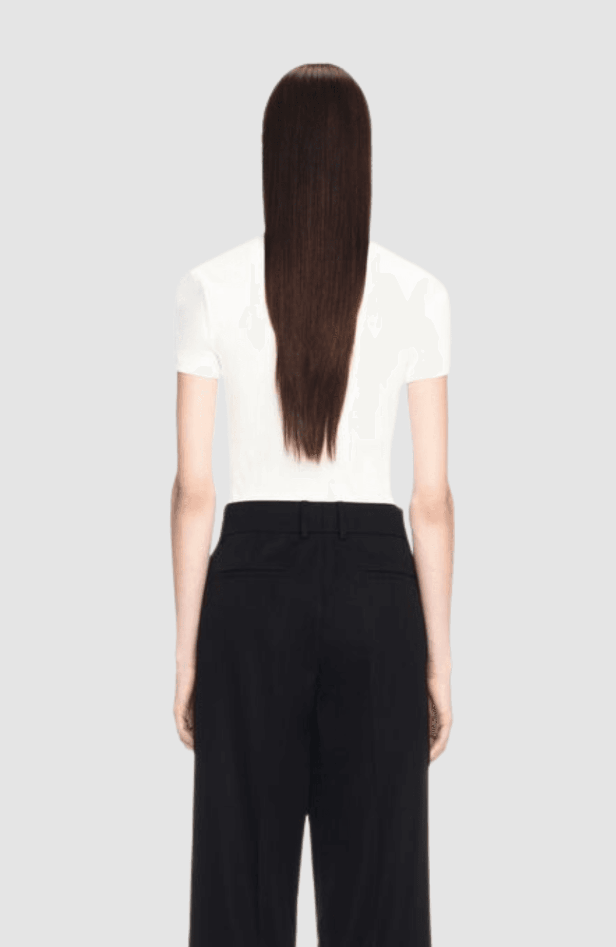 Off Stamp Rib Basic Tee