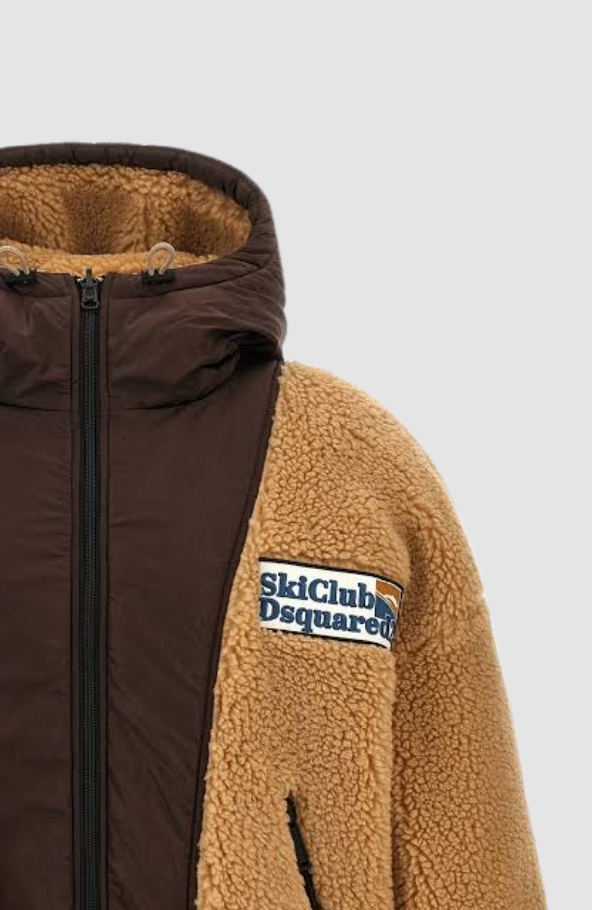 Reversible Hooded Teddy Jacket