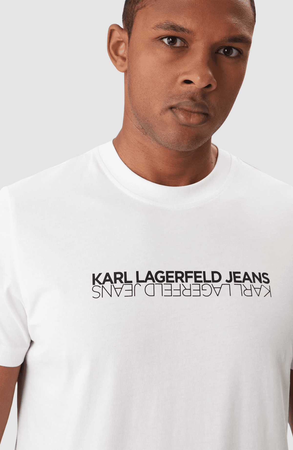 KLJ Slim Ss Reflection Tee