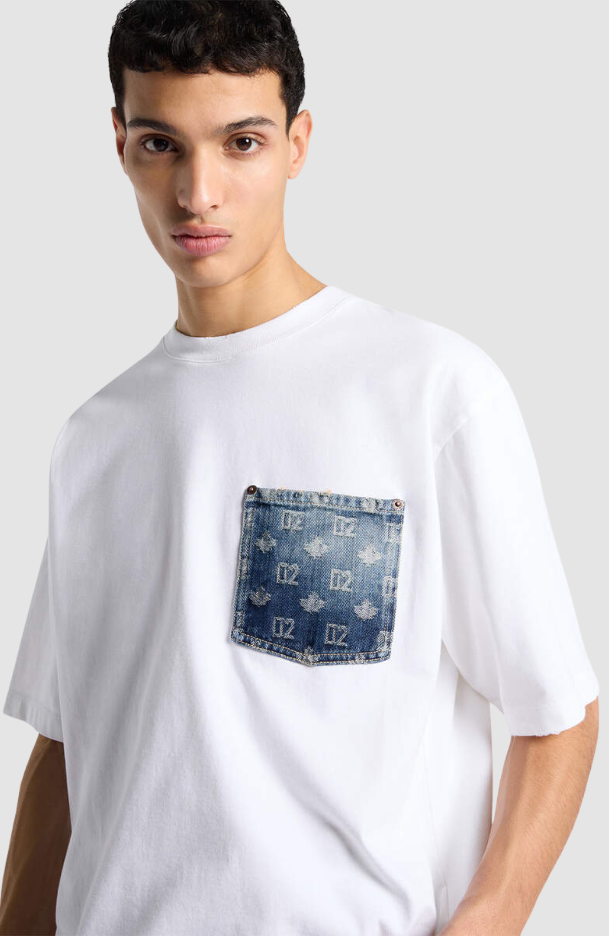 D2 Monogram Loose Fit T-Shirt