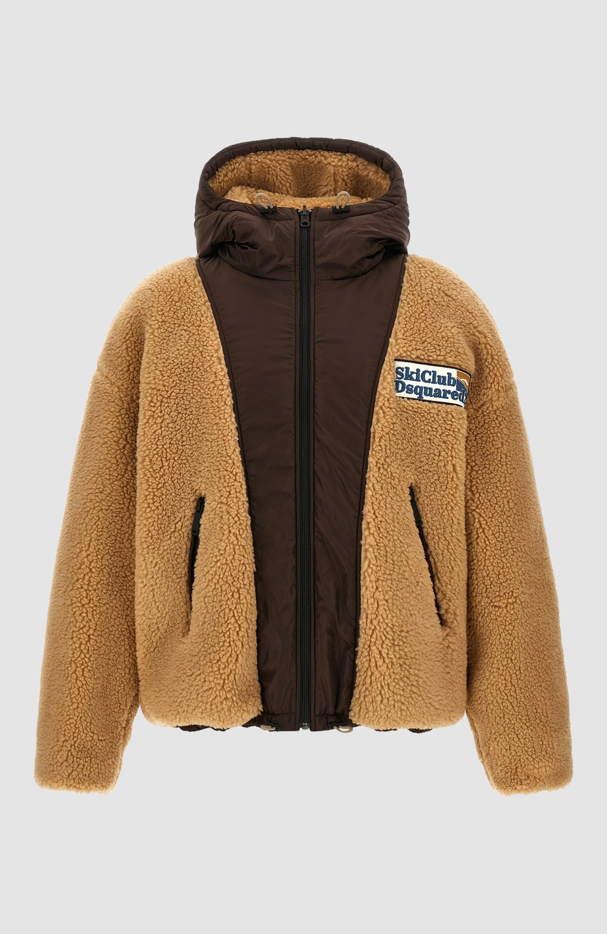 Reversible Hooded Teddy Jacket
