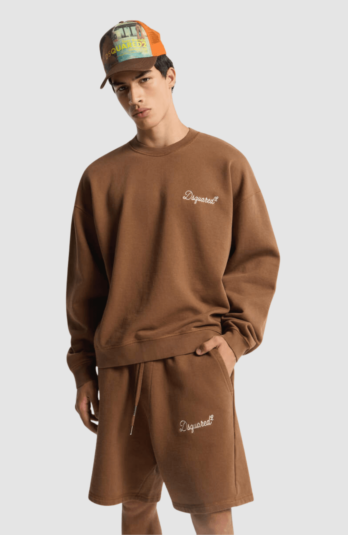 D2 Signature Relax Fit Crewneck
