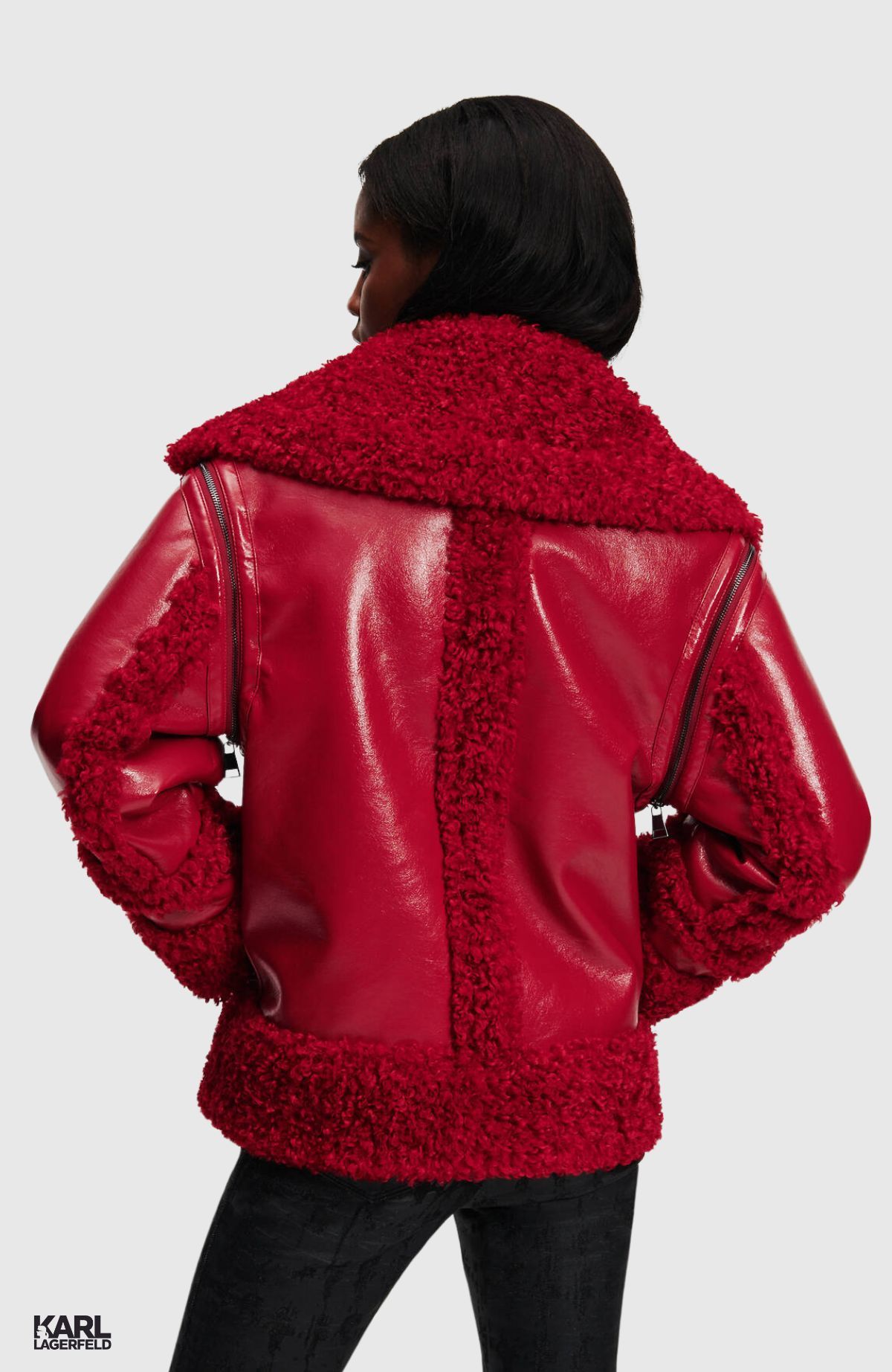 Faux Shearling Jacket