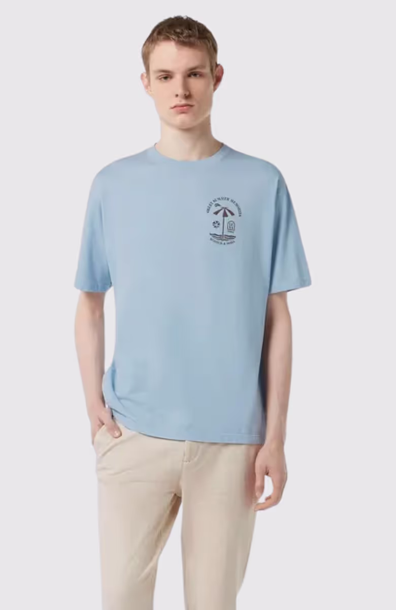 Regular Fit Front And Back Artwork T-Shirt
