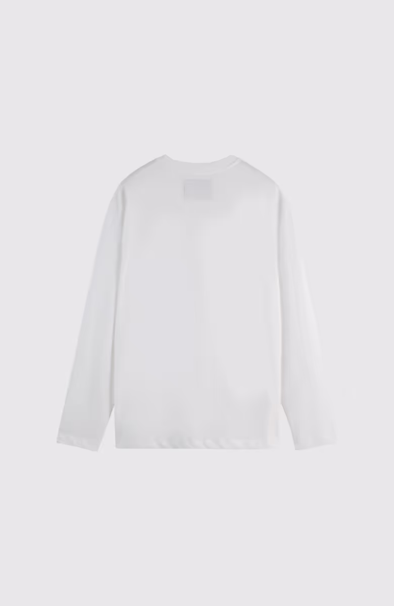 Relaxed-Fit Long-Sleeved Artwork T-Shirt