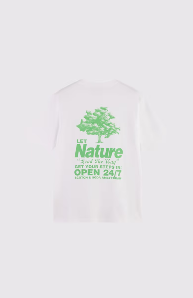Regular Fit Front + Back Aw T-Shirt