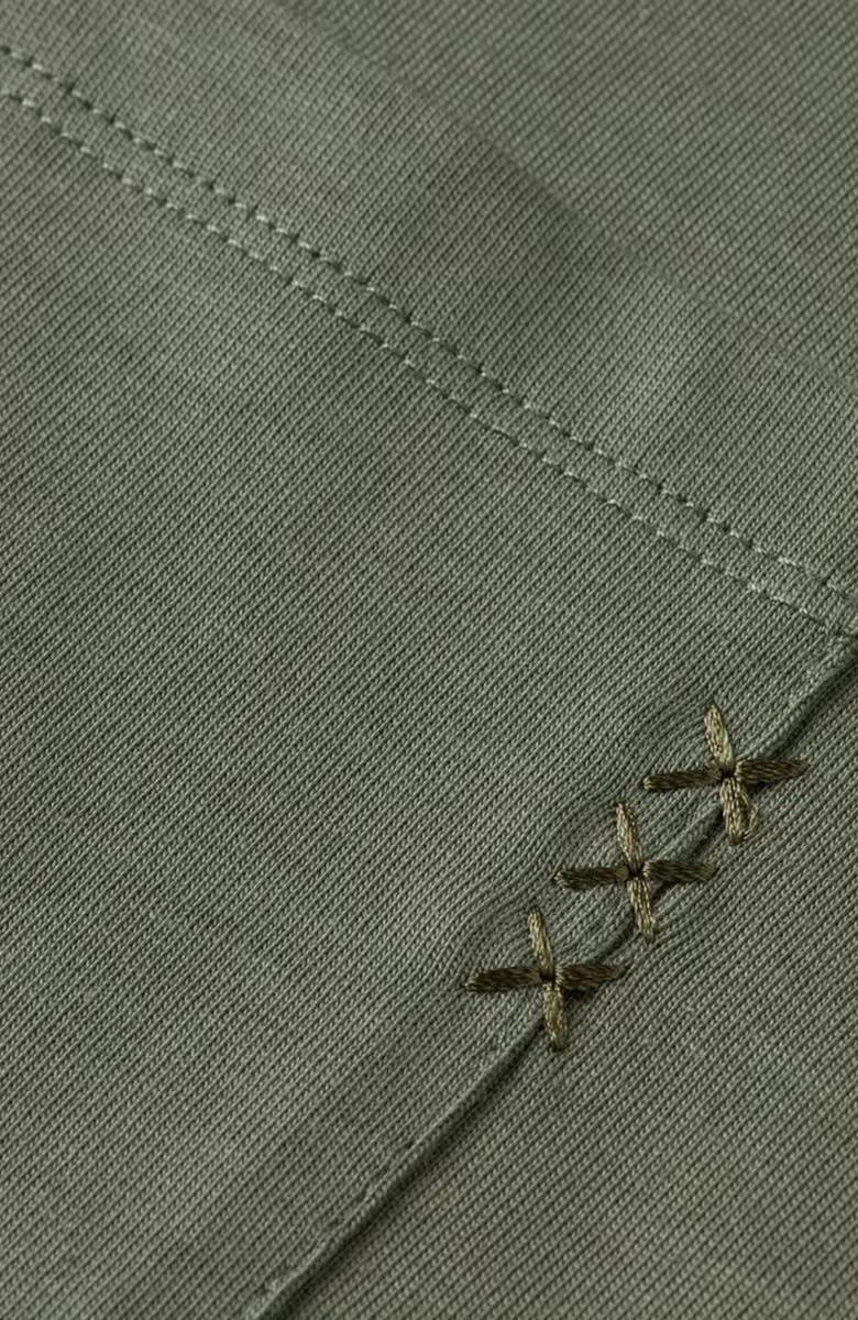 Seasonal Core - Loose-Fit 3 Crosses Pocket T-Shirt