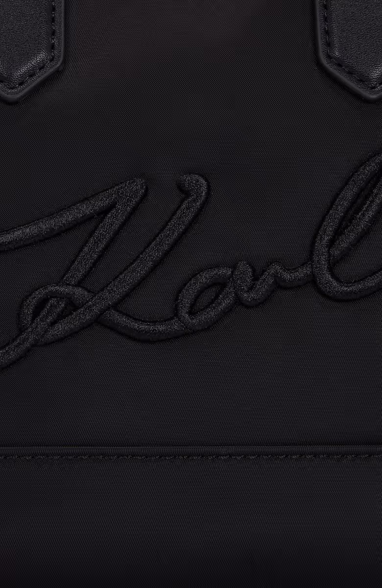 K/Signature Nylon Sm Tote