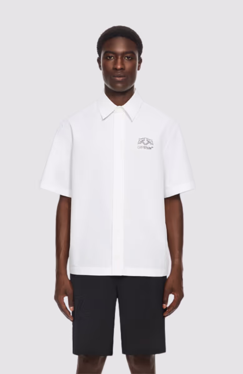 Offline Half Arr Popl Slim Bowling Shirt