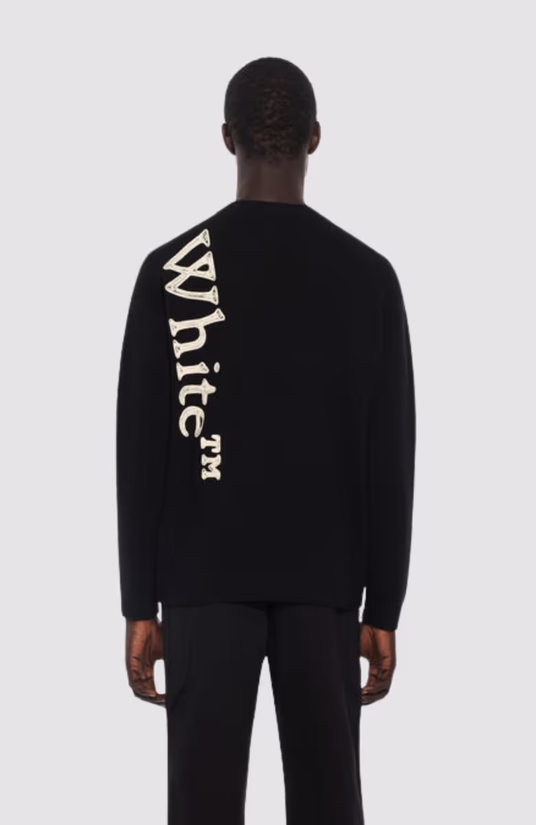 Vertical Bookish Knit Crewneck