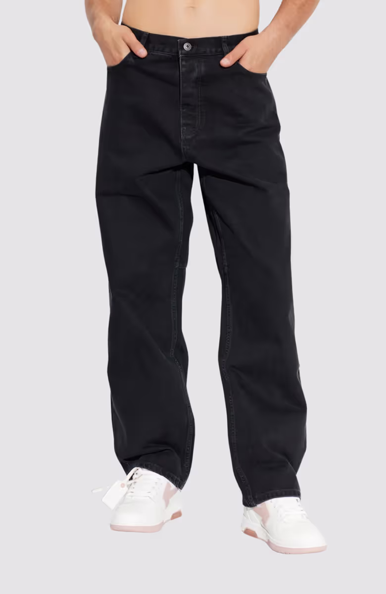 Half Arrow Relax Tapered Jeans