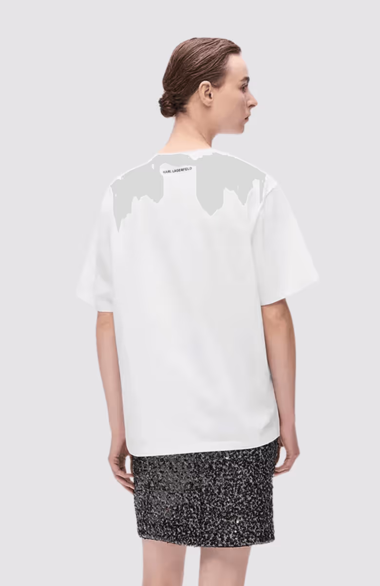 Snow Leo Logo Oversized Tshirt