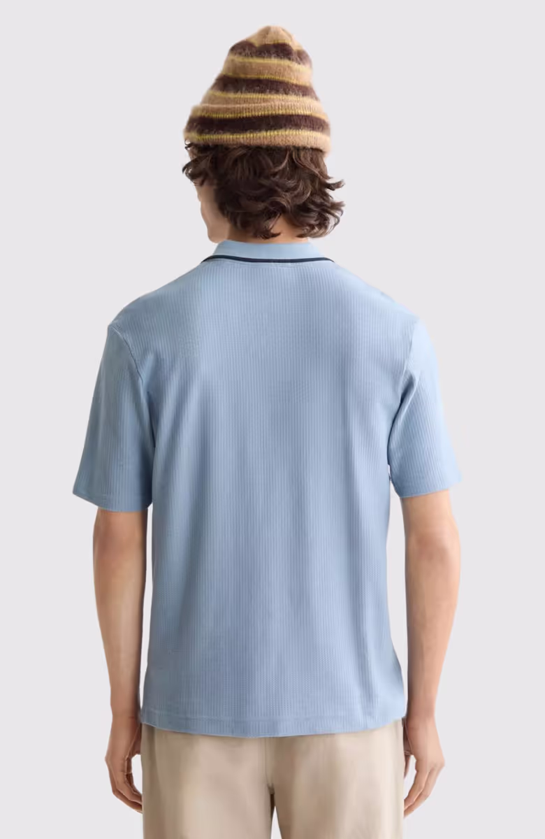 Relaxed-Fit Structured Polo