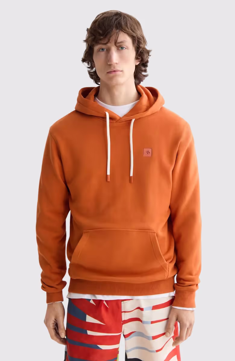 Seasonal Core - Regular-Fit Logo Badge Hoodie
