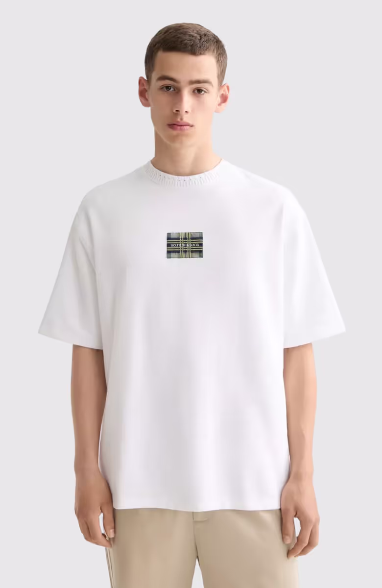 Loose Fit Label T-Shirt