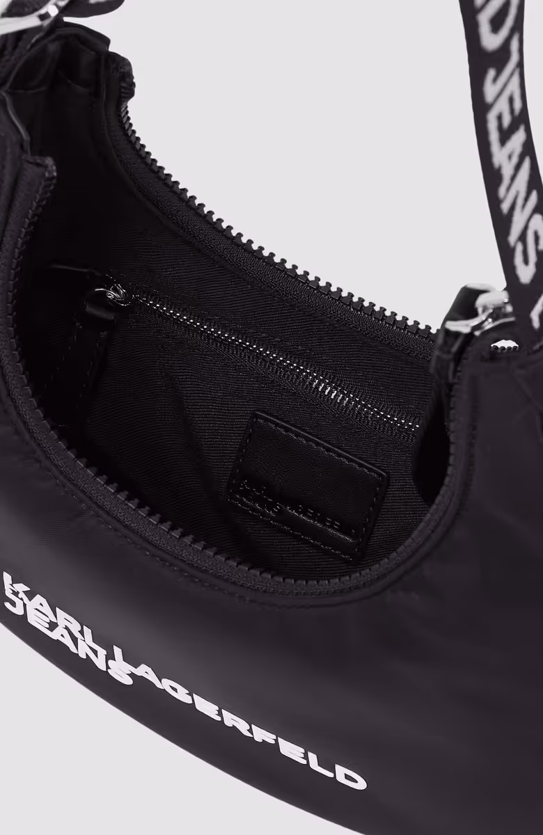 KLJ Essential Nylon Moon Bag