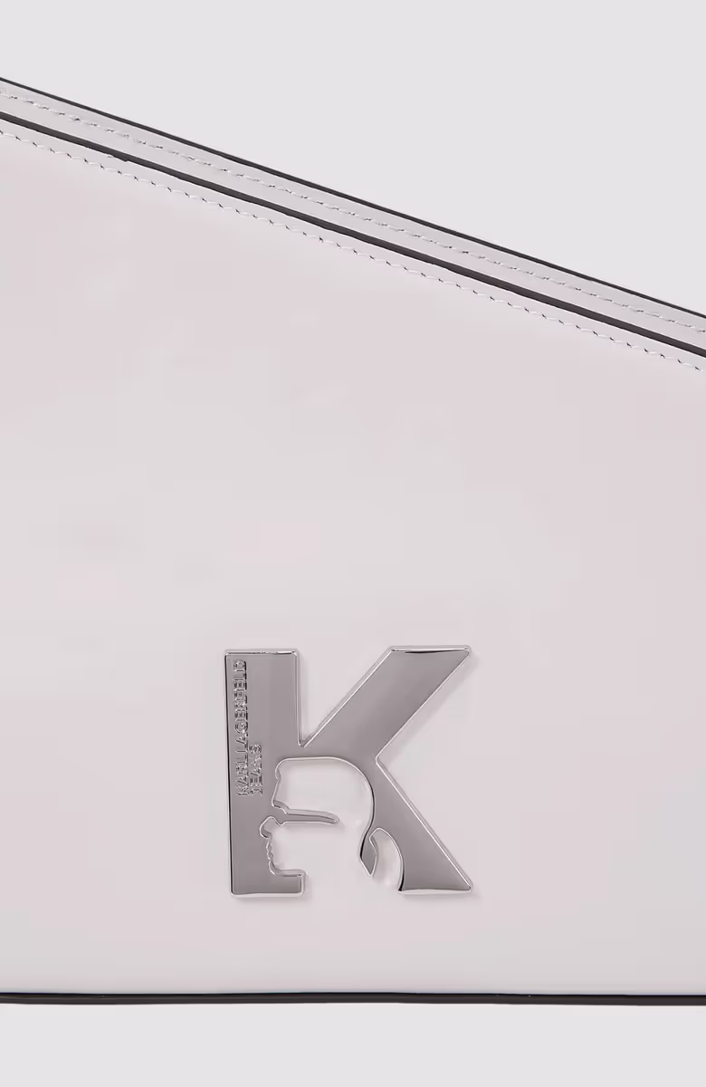 KLJ Geo Lthr Shoulderbag Shiny