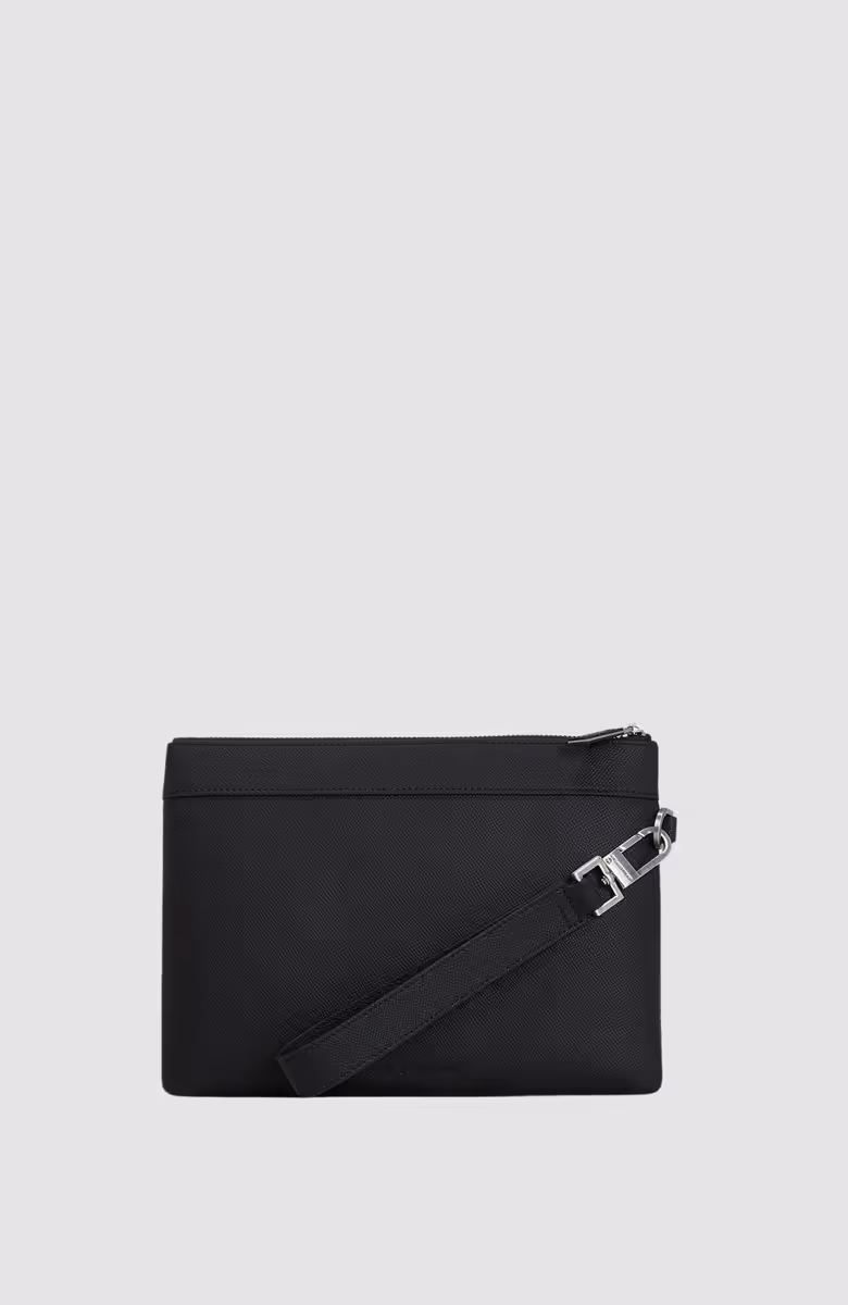 K/Monogram Leather Pouch