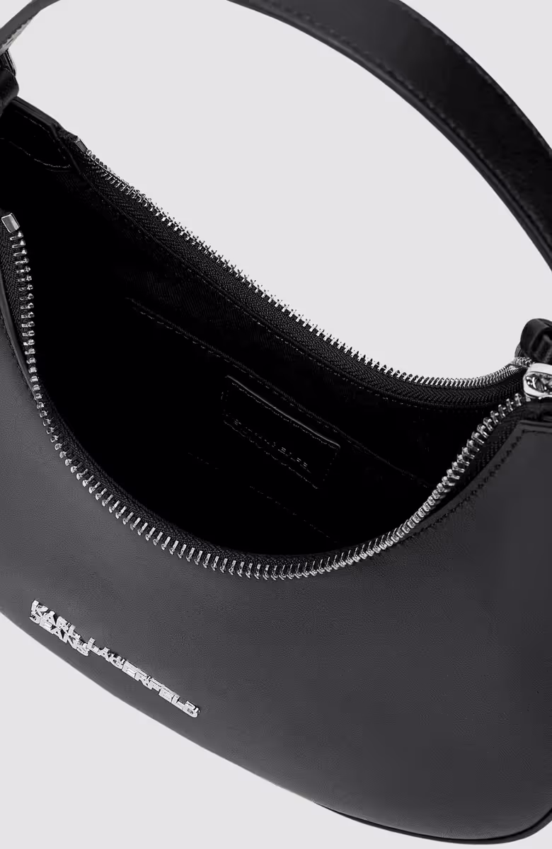 Klj Rounded Leather Top Handle