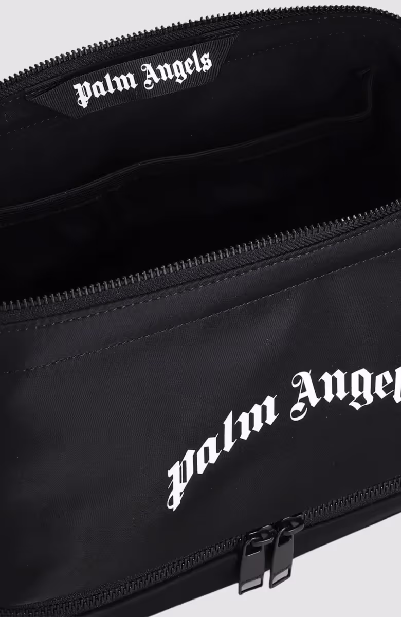 Curved Logo Beauty Pouch