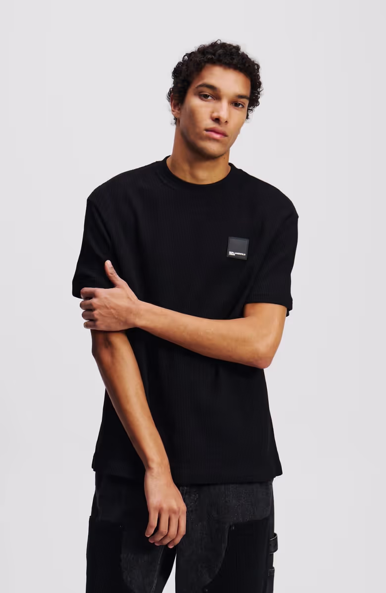 Klj Reg Ss Waffle Tee