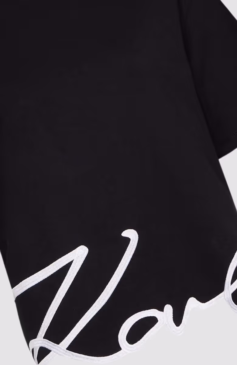 Karl Signature Hem T-Shirt
