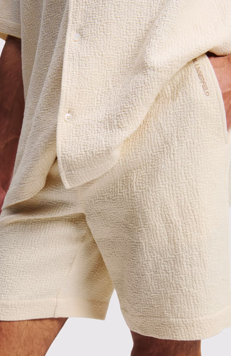 Textured Shorts