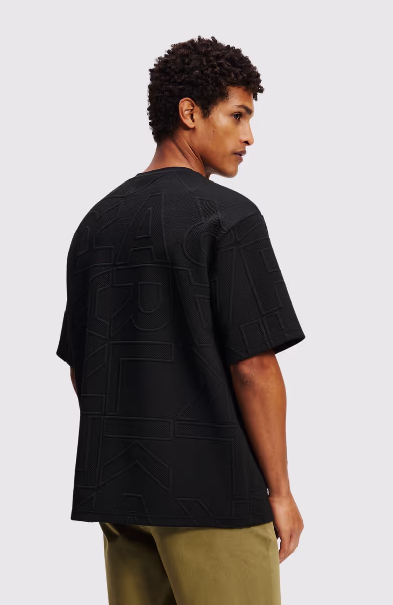 Square Letters Stitch T-Shirt
