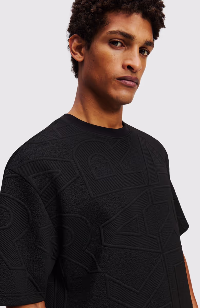 Square Letters Stitch T-Shirt