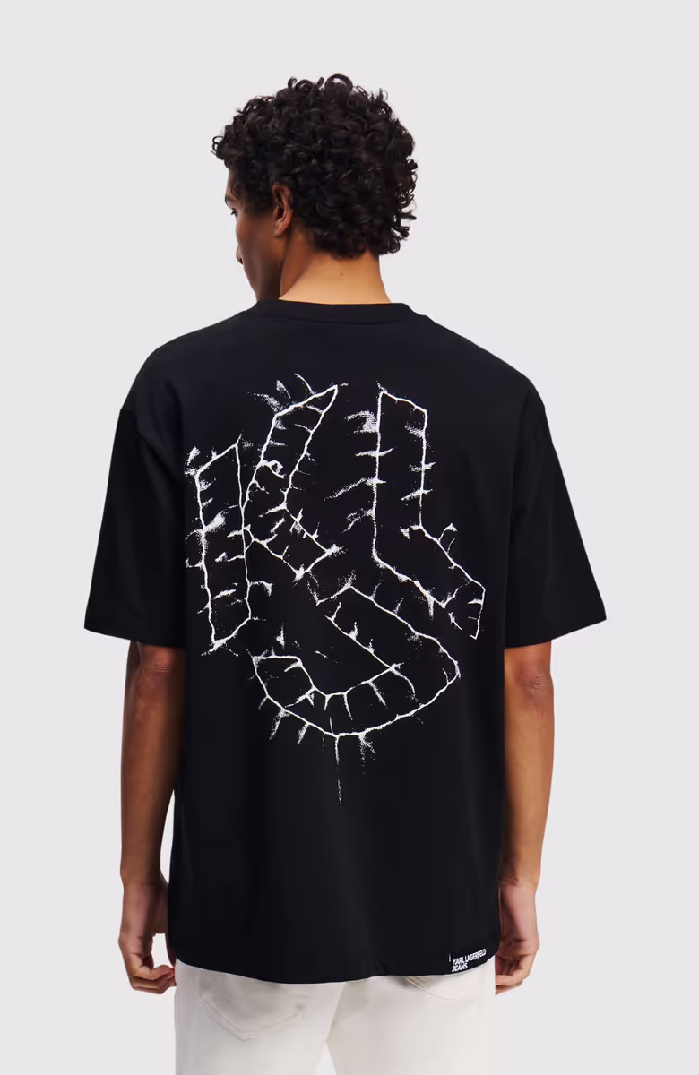 Klj Ss Relaxed Shibori Tee