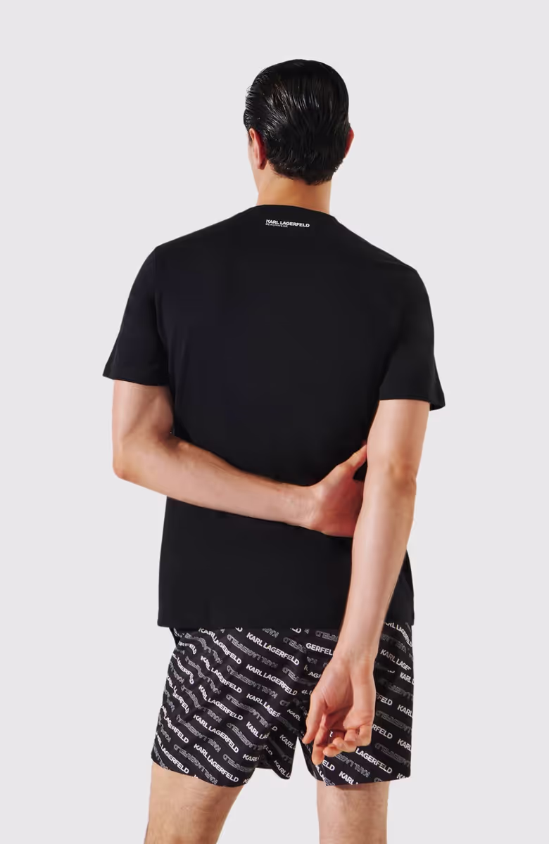 Karl Vertical Logo T-Shirt