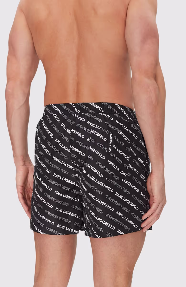 Diagonal Aop Short Boardshorts