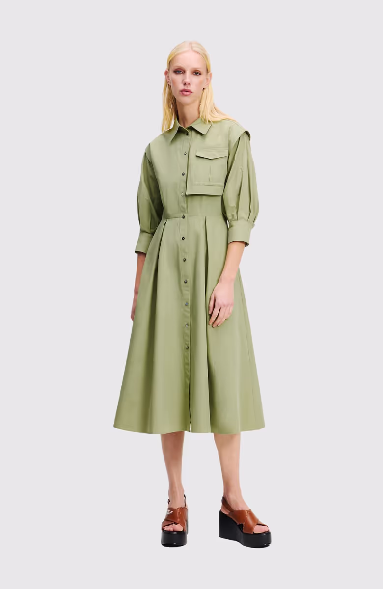 Cargo Shirt Dress