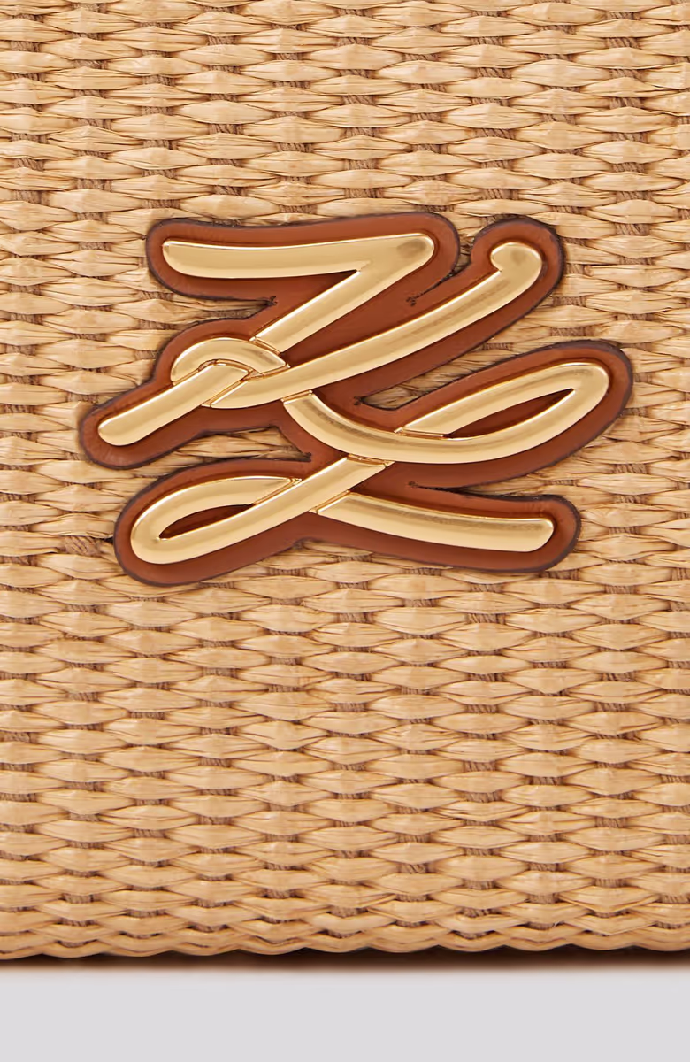 K/Autograph Md Bucket Raffia