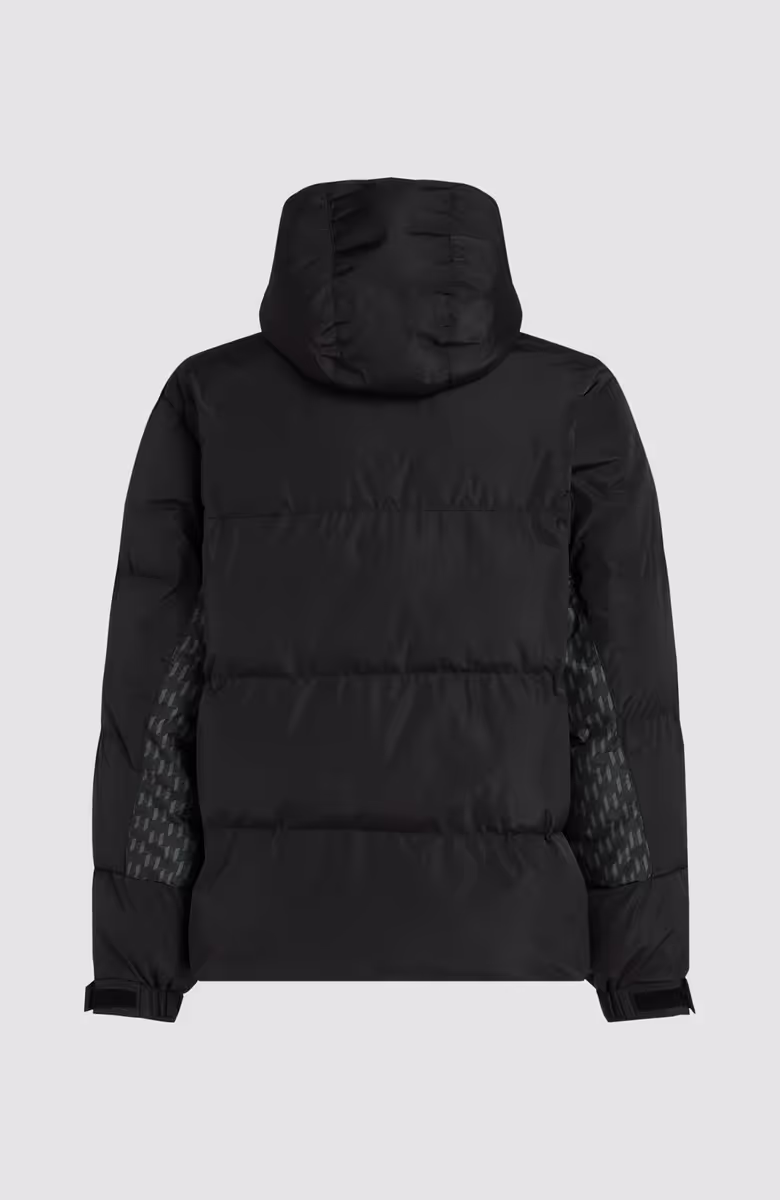 Short Puffer W/ Contrast