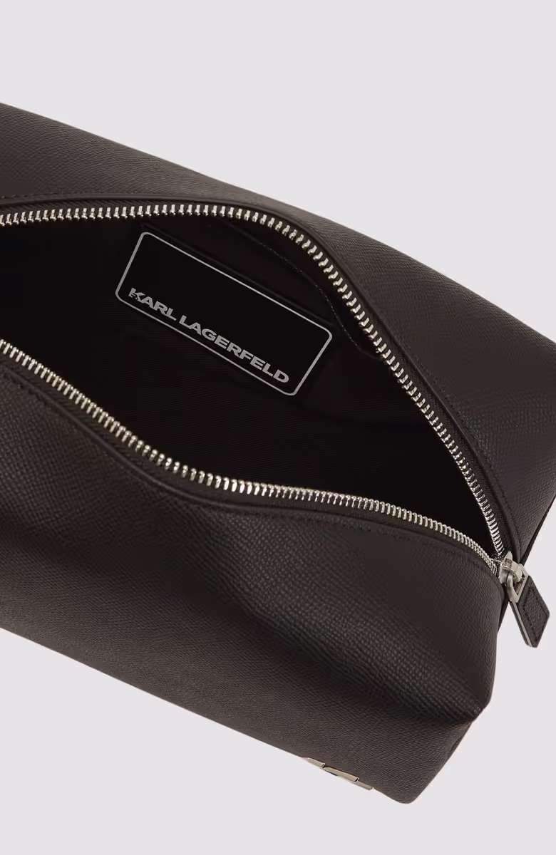 K/Monogram Leather Washbag