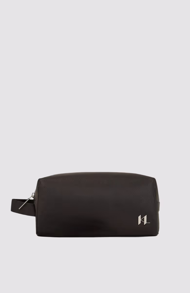 K/Monogram Leather Washbag